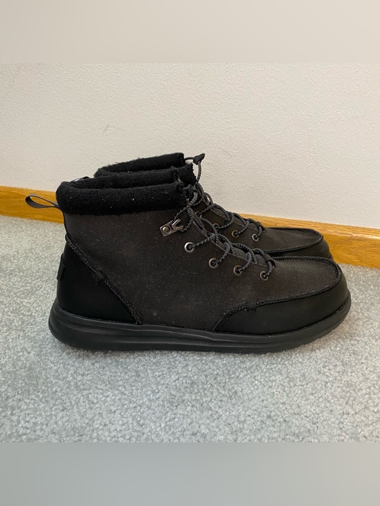 Hey Dude Other - Hey Dude Bradley Work CE Black Boot Mens 12